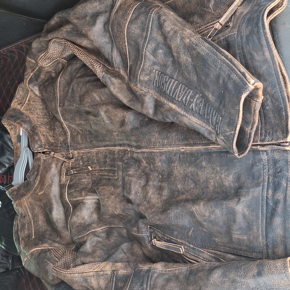 Harley-Davidson Brown Leather Jacket